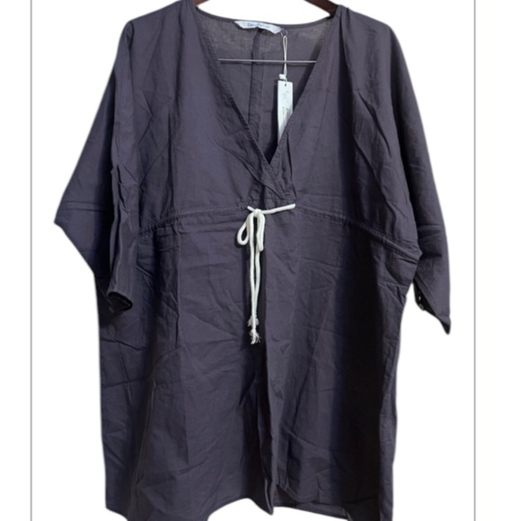 NWT Elsie and Zoey Navy Blue The Front Coverup Sz L/XL Women - Picture 6 of 6